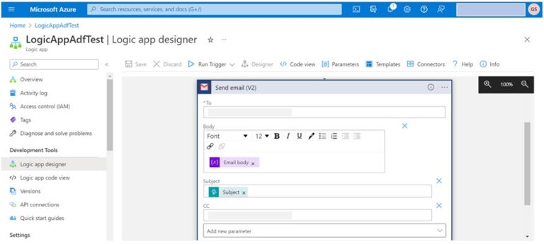 Streamlined ADF Pipeline Failure Alerts with Azure Logic Apps ...